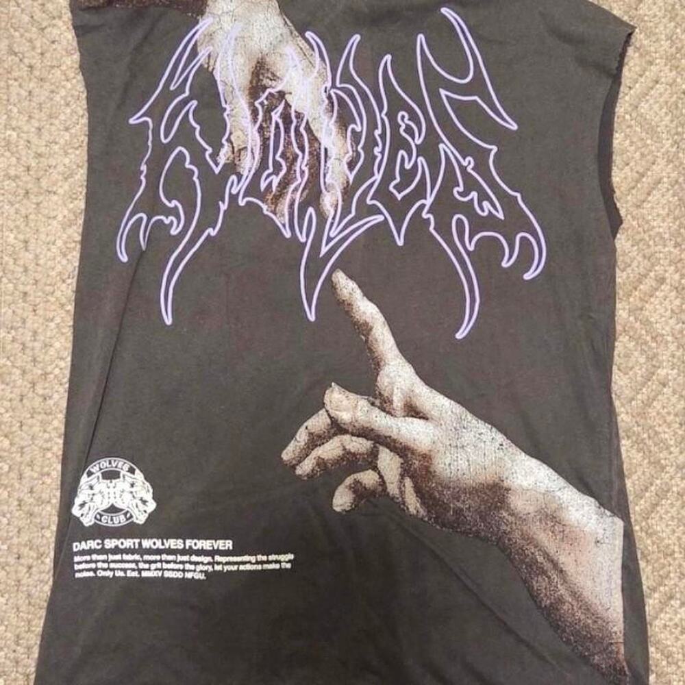 Darc Sport Wolves Creator V2 Premium Muscle Tee Size Medium NWT